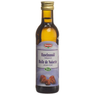Morga organic hazelnut oil ដបចុចត្រជាក់ 1.5 dl