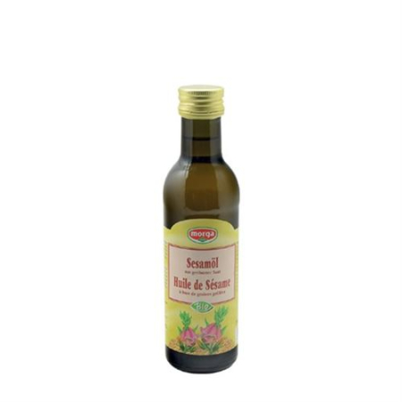 MORGA Sesame Oil Roasted Organic Fl 1.5 dl