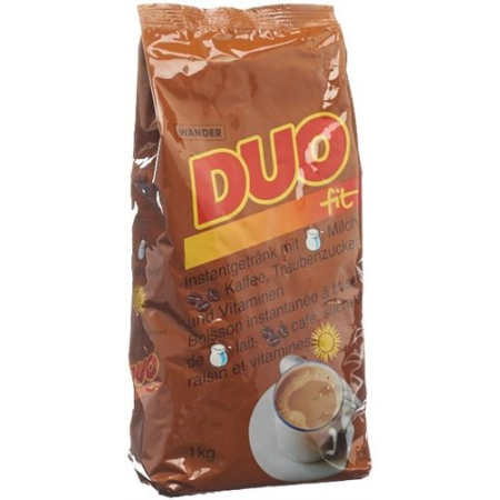 DUO FIT Sofort Milchkaffee Plv Oeco Pac 1 kg