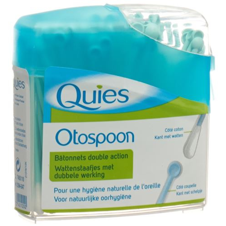 Quies Otospoon جوانه پنبه 100 عدد