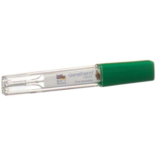 Geratherm Classic clinical thermometer with transparent cover