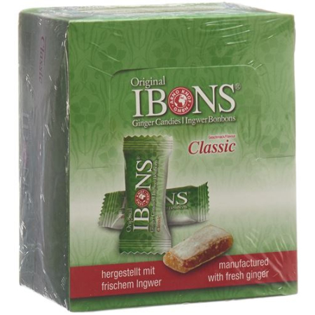 Дисплей за джинджифилови бонбони IBONS оригинален 12x60гр