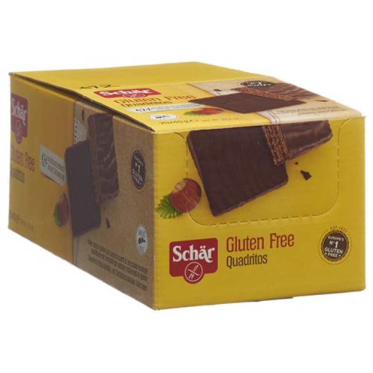 Schär Quadritos Glutenfri 20 x 40 g