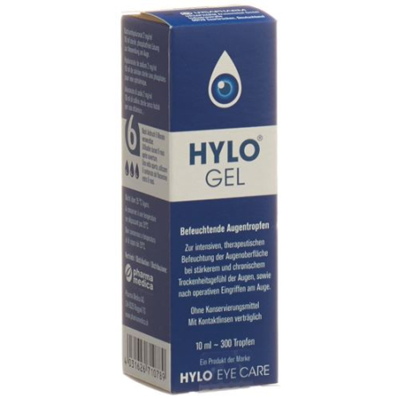 Hylo gel Gd Oft 0,2% Fl 10 ml