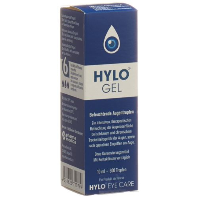 Hylo gel Gd Opt 0.2% Fl 10 ml