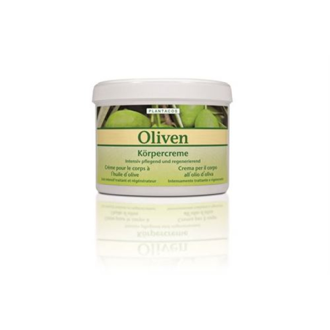 Plantacos Olive Body Cream Pot 500 ml