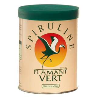Spirulina Flamant Vert Bio Tabl 500 mg Ds 300 ədəd