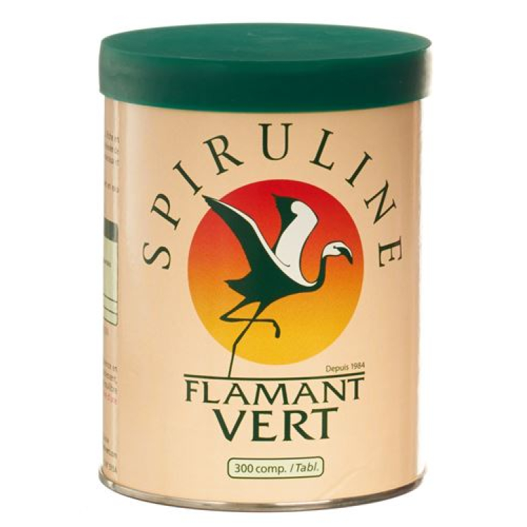 Spirulina Flamant Vert Bio Tabl 500 mg Ds 300 τεμ