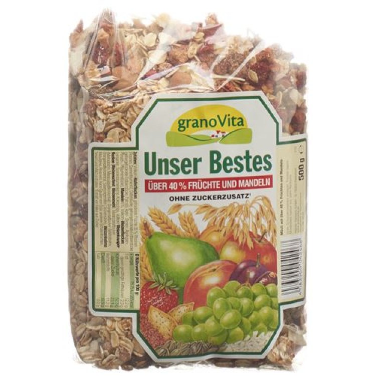 GranoVita Knusper Müesli unser Bestes 500 g