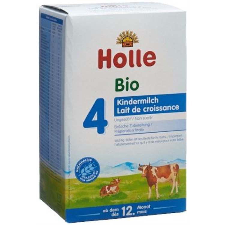 Latte per bambini Holle 4 trilioni 600 g