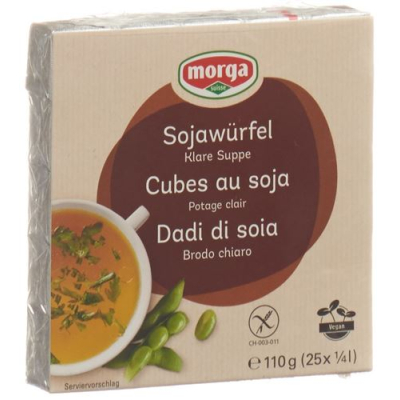 Morga soya cubes with sea salt 25 pcs