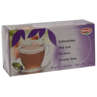 Morga black tea conventional without case bag 20 pcs