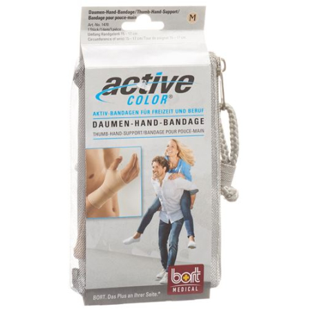 Bandage pouce-main Active Color Peau M