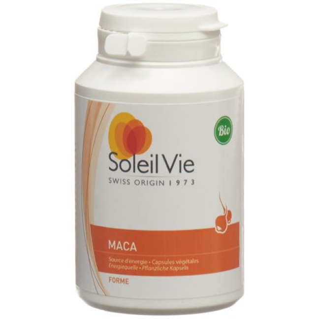 SOLEIL VIE MACAPRO capsules 500 mg organic 120 pcs