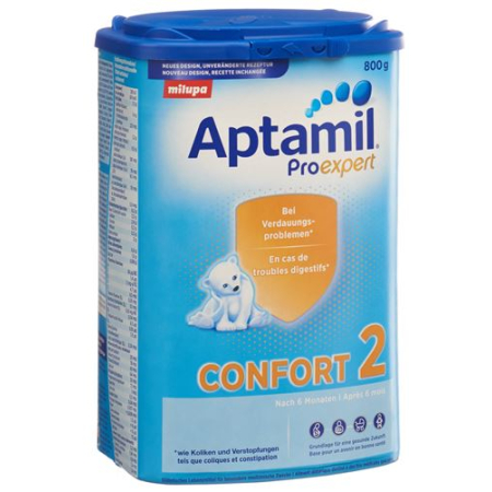Milupa Aptamil Confort 2 μπουκάλια EaZypack 800 γρ