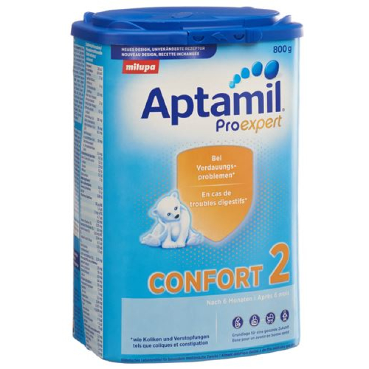 Milupa Aptamil Confort 2 бөтелке EaZypack 800 г