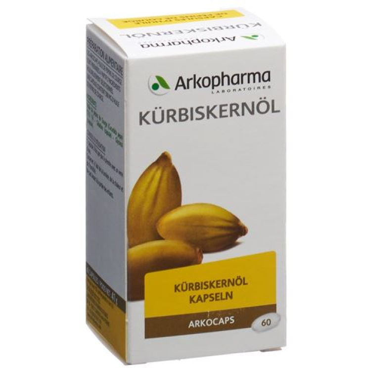 کپسول روغن تخم کدو Arkocaps 60 عدد