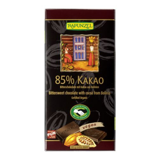 RAPUNZEL Zartbitter Schokolade Bio 80 g