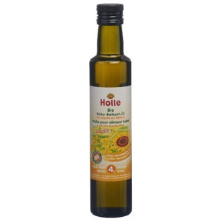Holle baby óleo de alimentação complementar orgânico 250 ml