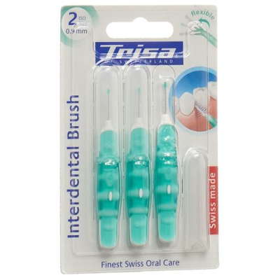 Trisa interdental brush iso 2 0.9mm 3 ដុំ