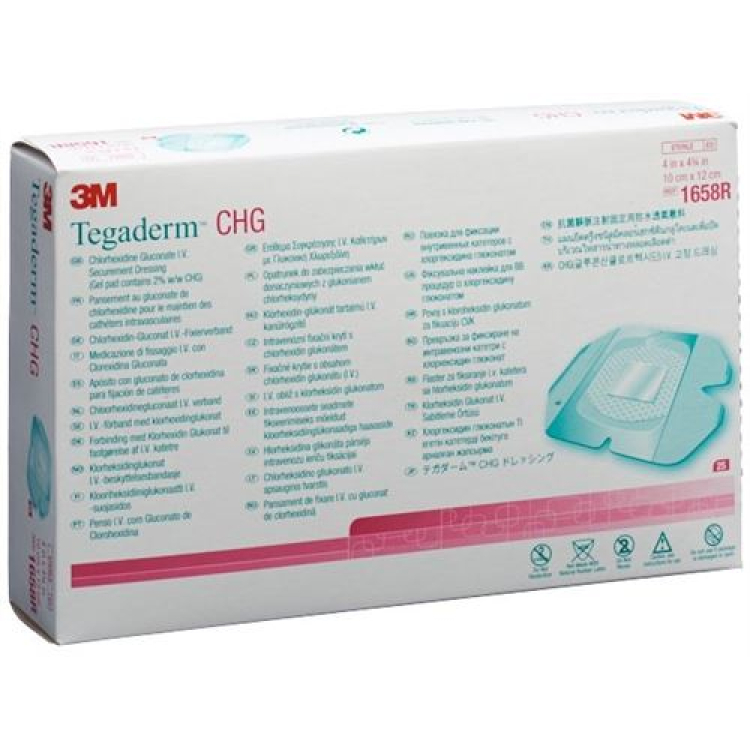 3M Tegaderm CHG 10x12cm 25 pcs