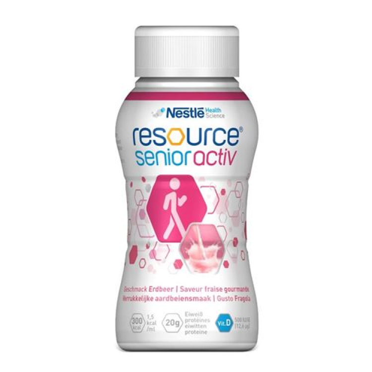 Resource SeniorActiv strawberry 4 Fl 200 ml