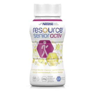 Resource senioractiv vanilla 4 fl 200 ml