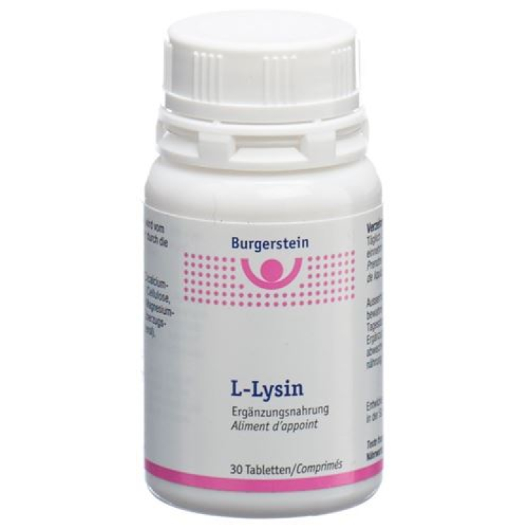 Burgerstein L-Lysine Tabl Ds 30 pcs