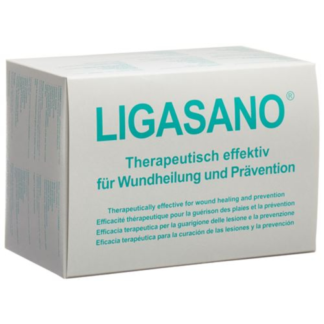 Ligasano skum kompresser 10x10x1cm steril 10 stk