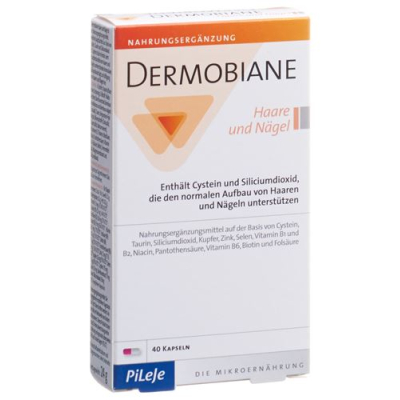 Dermobiane шаш пен тырнақ кейп 40 дана