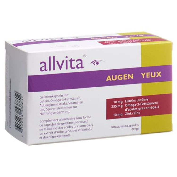 Allvita eye Kaps 90 ширхэг