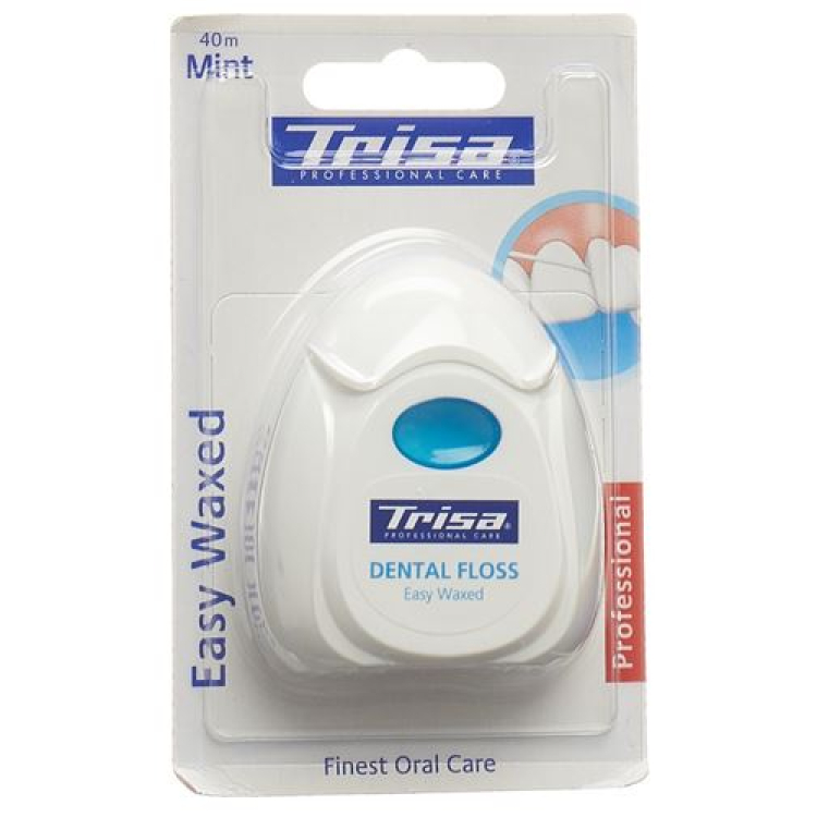 Trisa dental floss 40m Easy Waxed