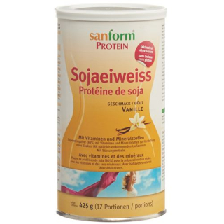 sanform Soya Protein Plv Vanilje Ds 425 g