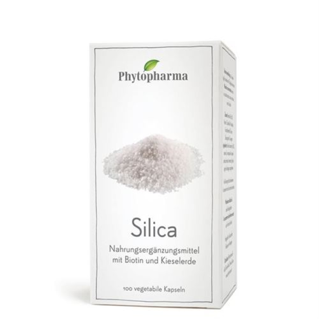 Phytopharma Silica Capsules - Dietary Supplement with Biotin