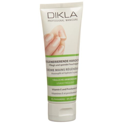 Diklah rankų kremas regeneruojantis tube 75 ml