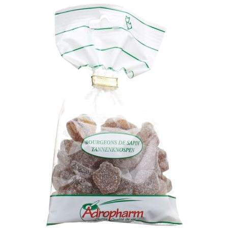 Adropharm eglės viršūnės saldainių gumos maišelis 100 g