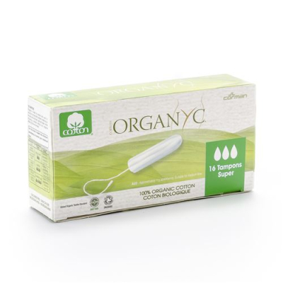 Organyc tamponger super 16 stk