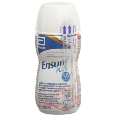 Ensure plus liq strawberry fl 200 ml