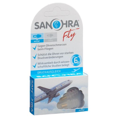 Sanohra fly earplugs adults 2 pcs