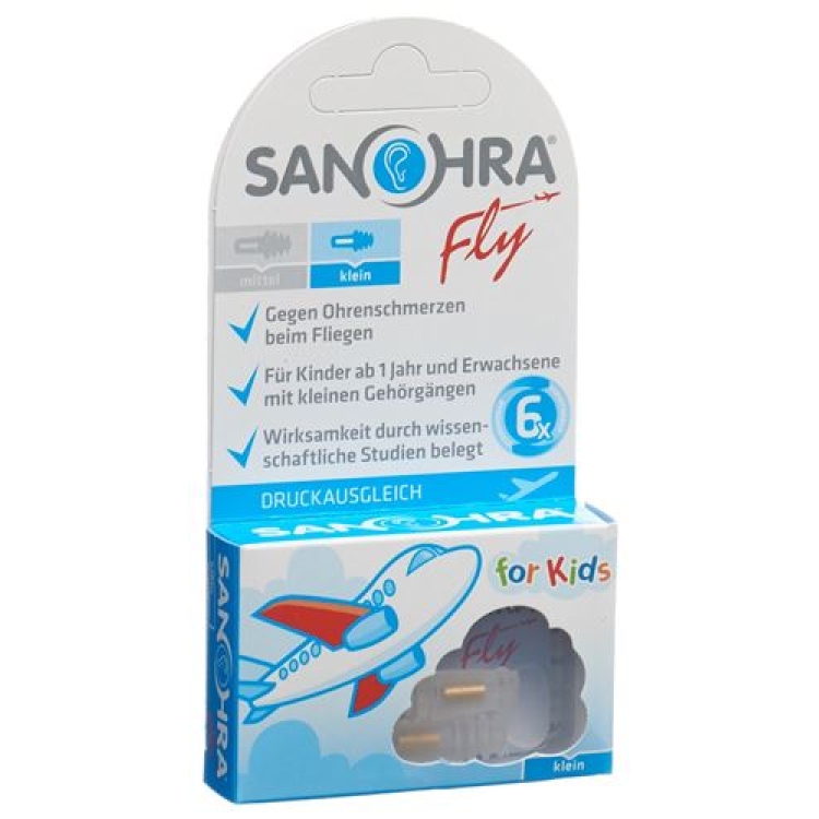 SANOHRA FLY тапи за уши детски 2 бр