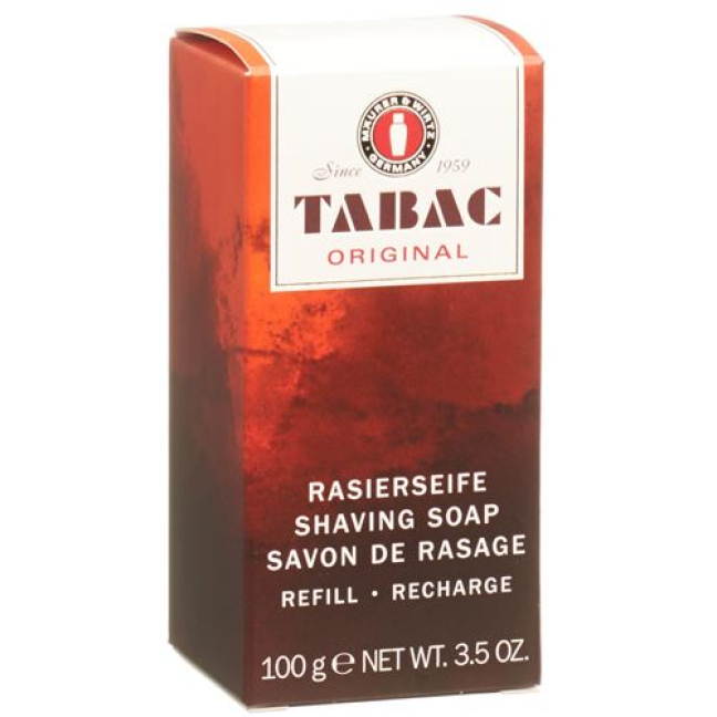 Maeurer Tabac Original Barbersæbe Refill 100 g