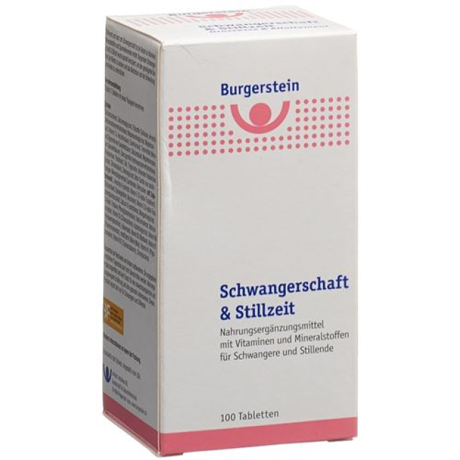 Burgerstein Ciąża i laktacja 100 tabletek