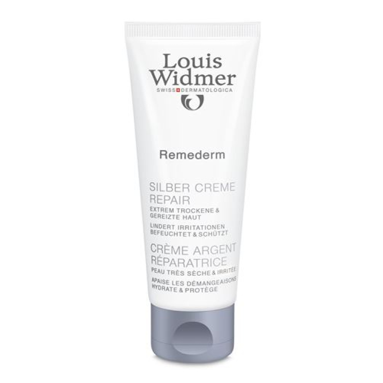 Louis Widmer Remederm Crème Argent Repair Qeyri Parfüm 75 ml