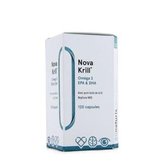 NOVA KRILL NKO krilliöljy Kaps 500 mg 120 kpl