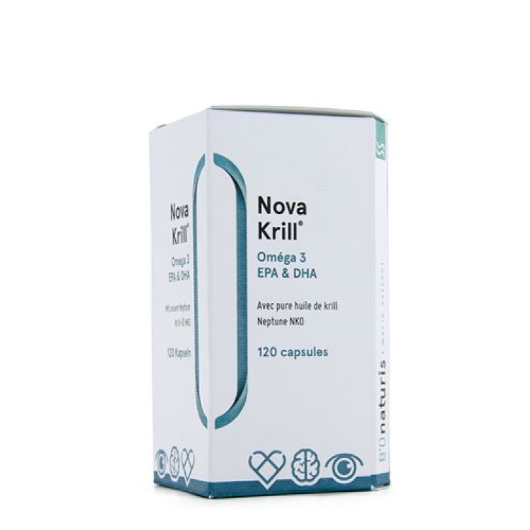 Dầu nhuyễn thể NOVA KRILL NKO Kaps 500 mg 120 chiếc