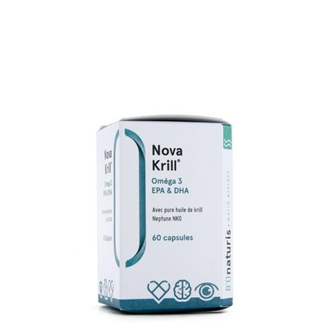 NOVA KRILL NKO krill oil Kaps 500 mg ចំណុះ 60 pcs