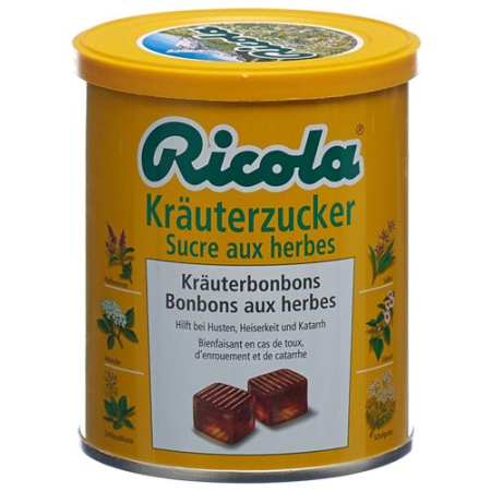 Ricola Kräuterzucker Kräuterbonbons Ds 250 гр