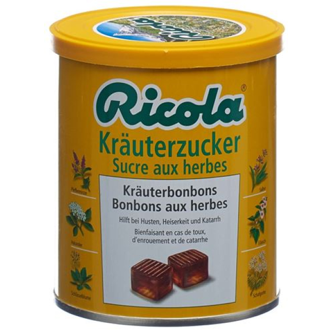 Ricola Kräuterzucker Kräuterbonbons Ds 250 г