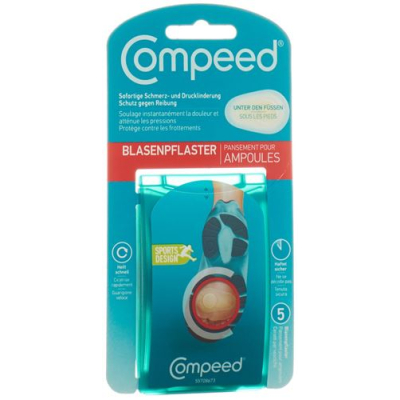 Compeed blistrová náplasť pod nohy 5 ks