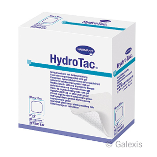 Pansement HydroTac 10x10cm stérile 10 pièces